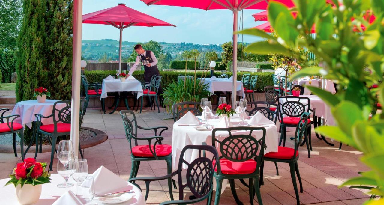 Victor'S Residenz-Hotel Schloss Berg Nennig Exteriér fotografie The Terrace